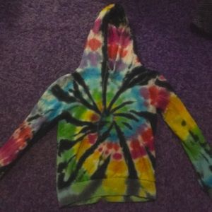 Tie-dye hoodie